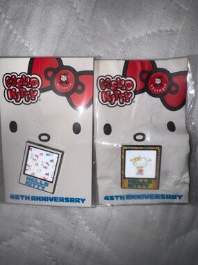 Hello Kitty 45th Anniversary Pins